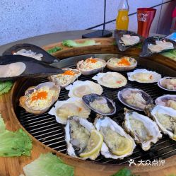 烧货煮厂中原城市广场店海鲜呼啦圈深度测评 颜值与口感能否双赢？